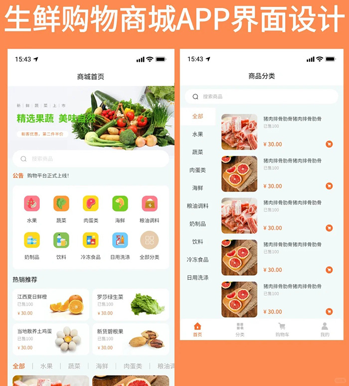 我要做一个生鲜社区的APP